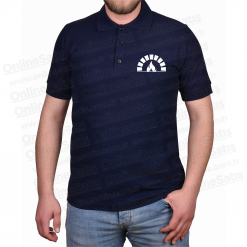 Classic Shop 38 Promosyon Tişört Lacivert Pamuklu Polo Yaka