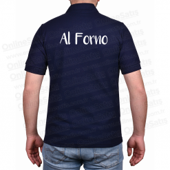 Classic Shop 39 Alternative view of Promosyon Tişört Lacivert Pamuklu Polo Yaka