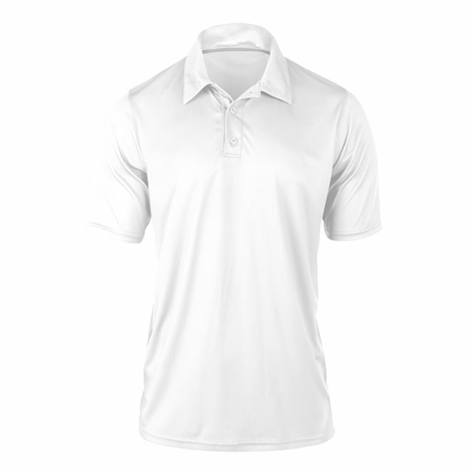 Mikro Polyester Polo Yaka Tişört Beyaz 1 Mikro Polyester Polo Yaka Tişört Beyaz