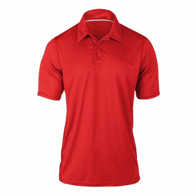 Mikro Polyester Polo Yaka Tişört Kırmızı 1 Mikro Polyester Polo Yaka Tişört Kırmızı