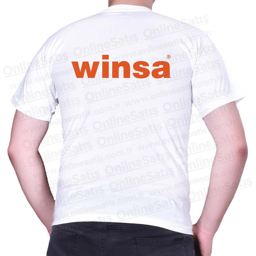 Promosyon Tişört Beyaz Pamuklu Bisiklet Yaka 2 Promosyon Tişört Beyaz Pamuklu Bisiklet Yaka - Görsel 2