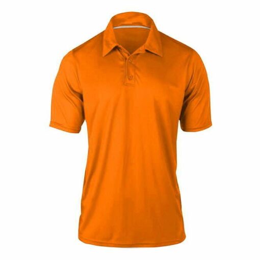 Turuncu Polo Mikro Polyester Tisort