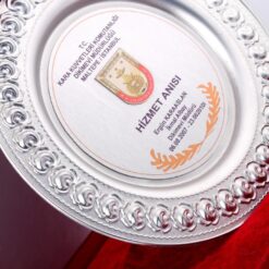 Alternative view of Askeri Jandarma Hizmet Anısı Metal Tabak Plaket