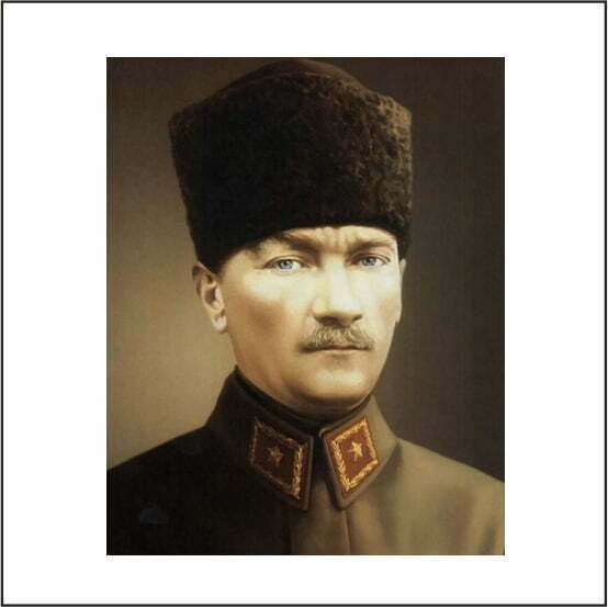 Atatürk Posteri - 150*225 cm - Görsel 5