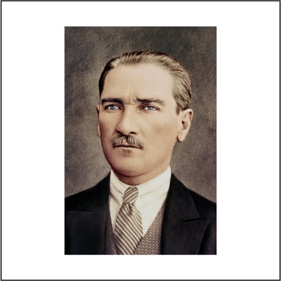 Atatürk Posteri - 150*225 cm - Görsel 8