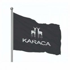 Özel Logolu Gönder Flama 80x120 - Çift Kat Saten