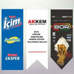 Özel Logolu Kırlangıç Flama 50x175