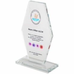 Şeffaf Kristal Plaket - PRT06