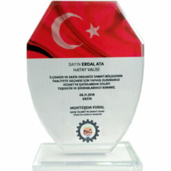 Kristal Plaket Kalkan