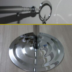 Alternative view of Telalı (Simli) Türk Makam Bayrağı ve Krom Makam Direği