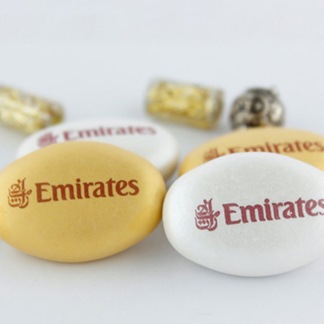 Logolu Baskılı Badem Draje Çikolata - 1 Kg. 1 Logolu Baskılı Badem Draje Çikolata - 1 Kg.