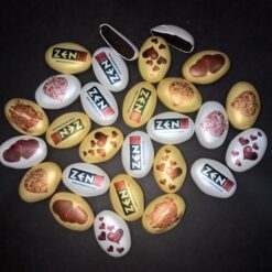 Alternative view of Logolu Baskılı Badem Draje Çikolata - 1 Kg.