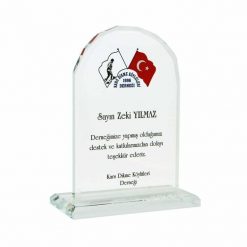 Classic Shop 39 Şeffaf Kristal Plaket - PRT02