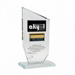 Şeffaf Kristal Plaket - PRT04