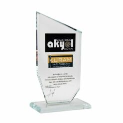 Şeffaf Kristal Plaket - PRT04