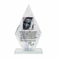 Şeffaf Kristal Plaket - PRT05