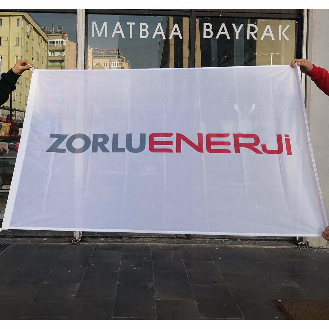 Raşel Özel Logolu Gönder Bayrağı - 150x225 cm - Görsel 3