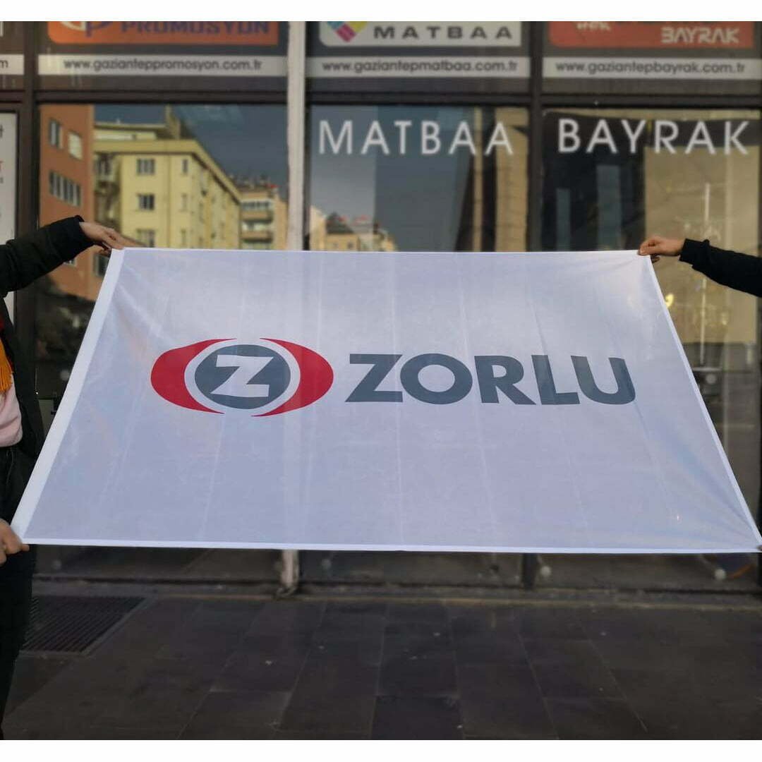 Raşel Özel Logolu Gönder Bayrağı - 150x225 cm - Görsel 2