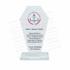 Kristal Plaket Safir