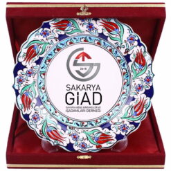 Samur Çini Seramik Tabak Plaket - 01