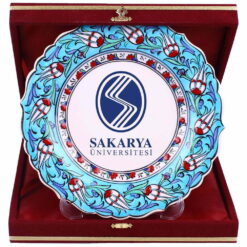 Samur Çini Seramik Tabak Plaket - 02