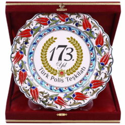 Samur Çini Seramik Tabak Plaket - 03