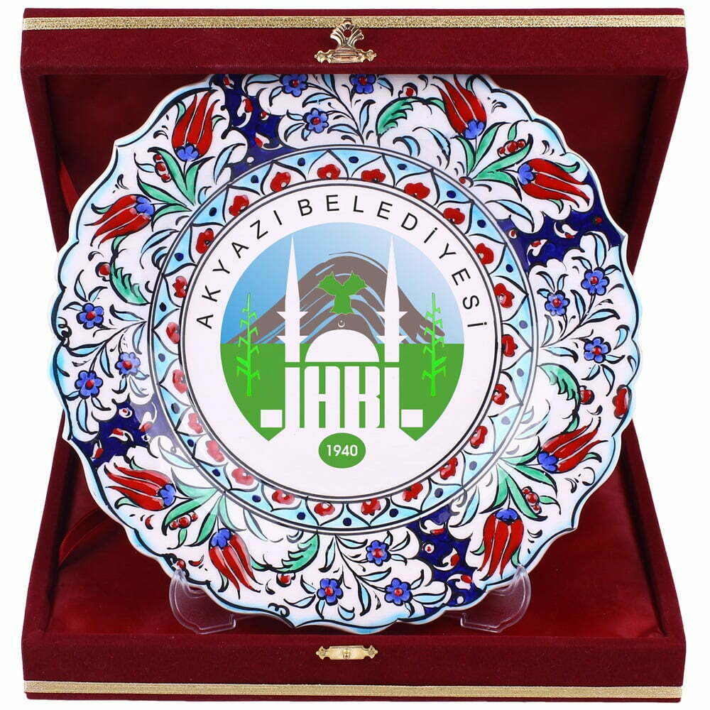 Samur Çini Seramik Tabak Plaket - 04