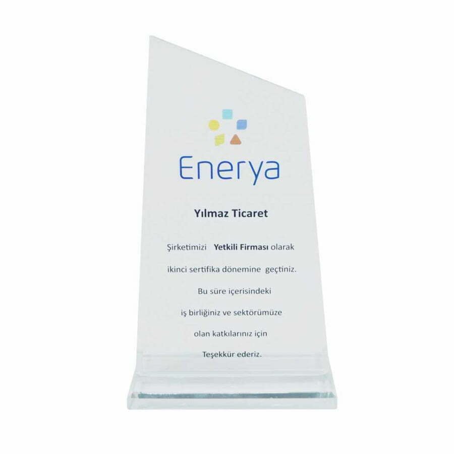 Kristal Plaket Şeffaf Dağ 1 Kristal Plaket Şeffaf Dağ