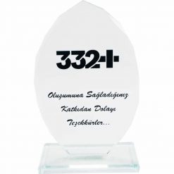 Kristal Plaket Damla