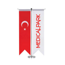 T Tipi Kırlangıç Masa Bayrağı (Direkli)