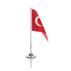 Özel Logolu Tekli Masa Bayrağı
