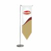 L Tipi Kılıç Kesim Masa Bayrağı (Direkli)
