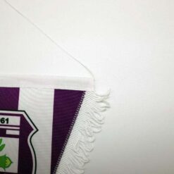 Classic Shop 27 Alternative view of Üçgen Beyaz Saçaklı Hatıra Takdim Flaması