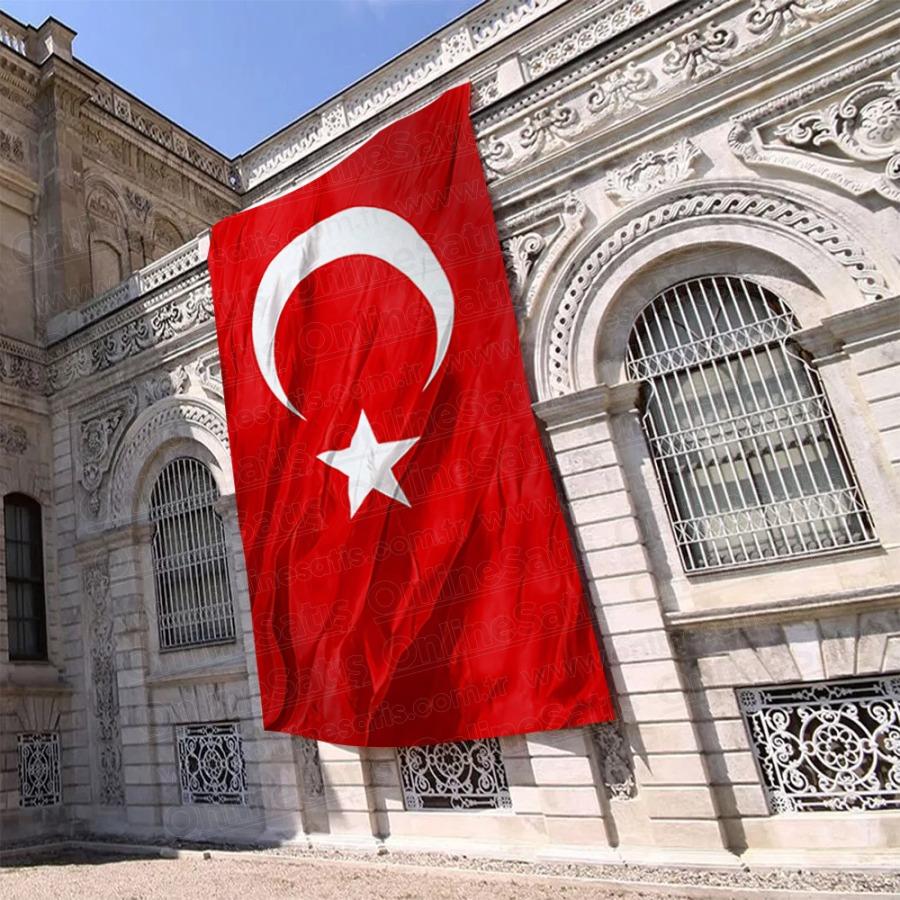 Türk Bayrağı 600x900 Cm Raşel Kumaş 1 Türk Bayrağı 600x900 Cm Raşel Kumaş