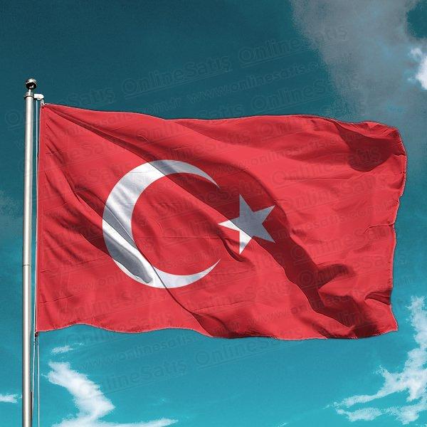 Türk Bayrağı 600x900 Cm Raşel Kumaş 2 Türk Bayrağı 600x900 Cm Raşel Kumaş - Görsel 2