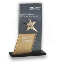 İş Ortağı Teşekkür Kristal Plaket