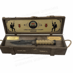 Mühimmat Sandıklı Askeri Bıçaklı Plaket