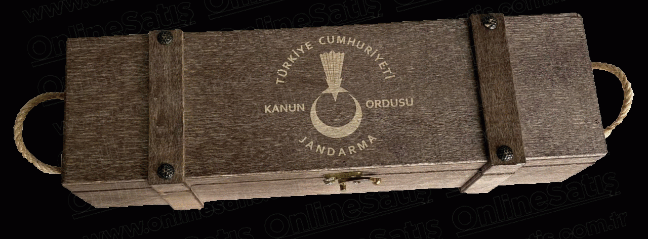 Mühimmat Sandıklı Askeri Bıçaklı Plaket - Görsel 3