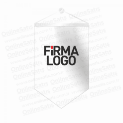 Beşgen Logolu Takdim Bayrağı