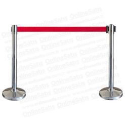 Alternative view of Şerit Bariyer Paslanmaz Krom - Yönlendirme Bariyeri - 2li