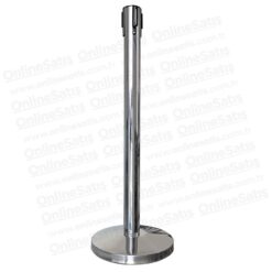 Şerit Bariyer Paslanmaz Krom - Yönlendirme Bariyeri - 2li