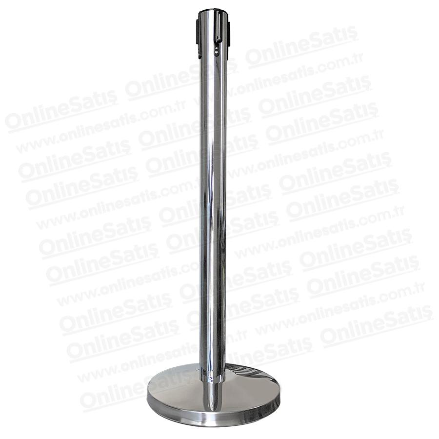 Şerit Bariyer Paslanmaz Krom - Yönlendirme Bariyeri - 2li 3 Şerit Bariyer Paslanmaz Krom - Yönlendirme Bariyeri - 2li - Görsel 3