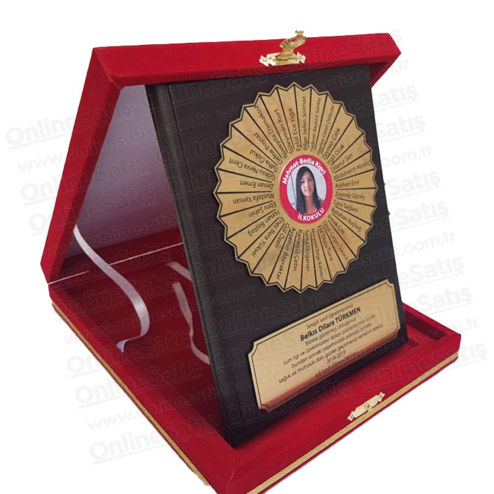 Öğretmene Hediye Ahşap Albüm Plaket - Görsel 3