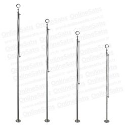 Classic Shop 34 Şehitlik Türk Bayrağı Direği - 215 cm