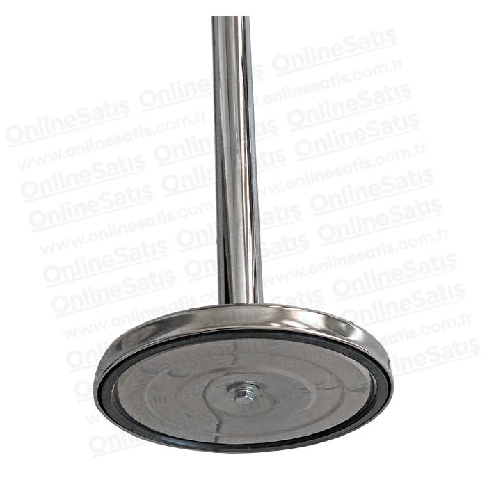 Şerit Bariyer Paslanmaz Krom - Yönlendirme Bariyeri - 2li 4 Şerit Bariyer Paslanmaz Krom - Yönlendirme Bariyeri - 2li - Görsel 4