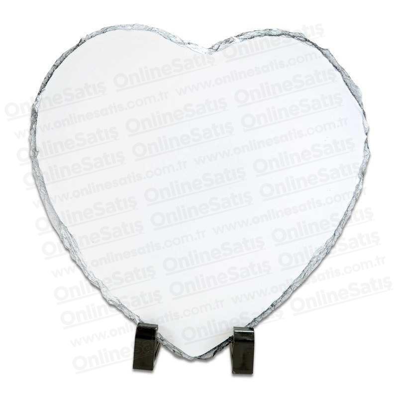 Kalp Şeklinde Baskılı Dekoratif Doğal Taş 4 Kalp Şeklinde Baskılı Dekoratif Doğal Taş - Görsel 4