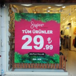 Classic Shop 36 Yapışkanlı Folyo Baskı