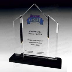 Kristal Cam Performans Ödülü Plaketi
