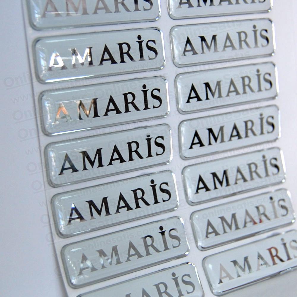 Metalik Damla Etiketler