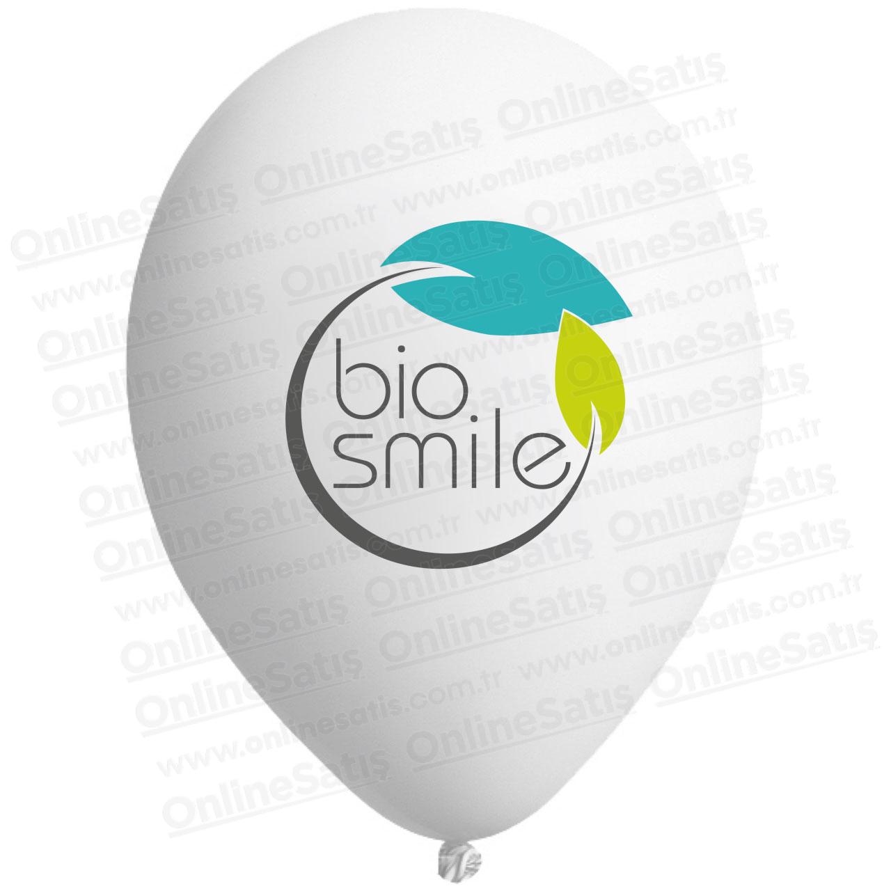 Üç Renk Logo Baskılı Balonlar 1 Üç Renk Logo Baskılı Balonlar